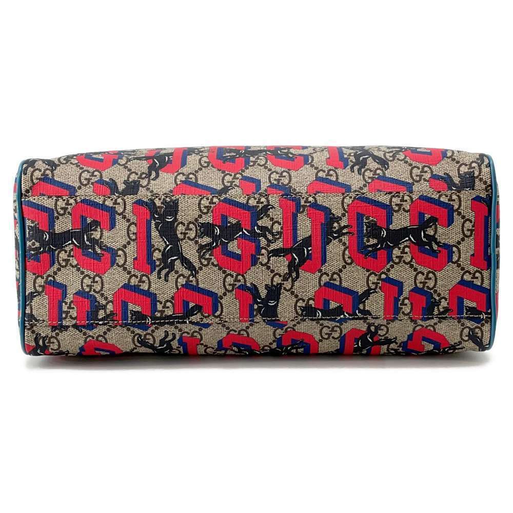 Gucci GG Supreme Wolf Handbag Shoulder Bag - Picture 3 of 12